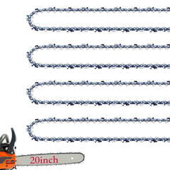 Fifchall front packaging showing four 20-inch chains for quick replacement