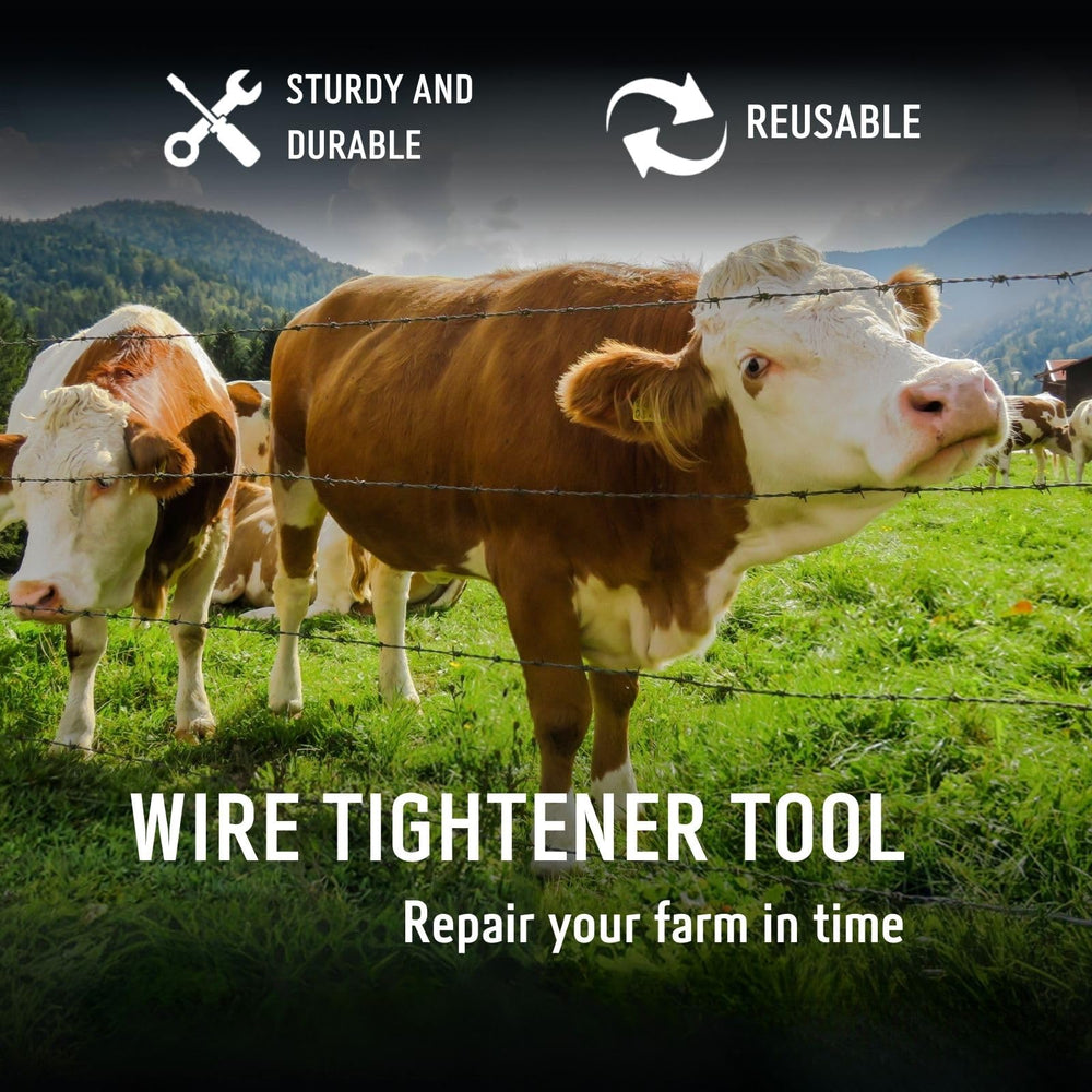 Fijaru kit used on ranch fence showing efficient field repairs benefit
