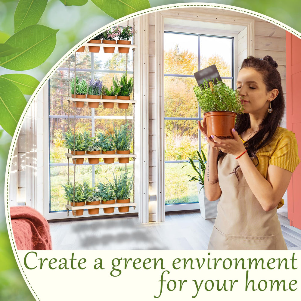 FillTouch lifestyle window installation showing space-saving greenery