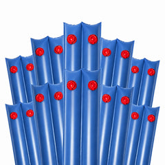 Filpowis front view of 10-pack water bags showing bundled tubes and label, sturdy solution