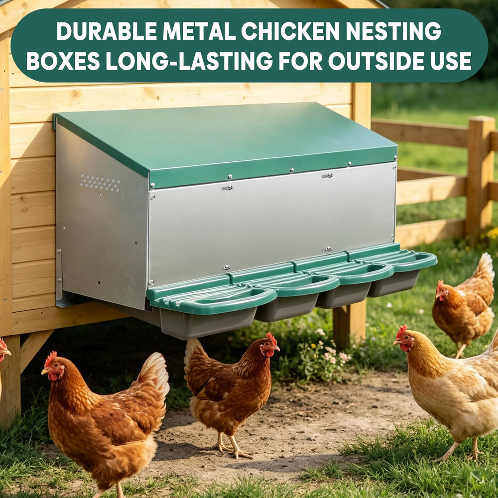 Filterhualv mounted in a coop, organized installation reduces coop traffic