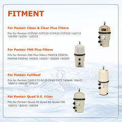 FILTERUP clamp side profile illustrating durable stainless construction
