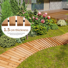 FILWH rolled-up walkway ready for compact storage and transport