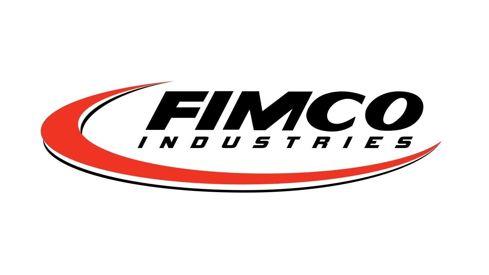 Fimco nozzle assembly installed on wet boom demonstrating 13-foot coverage and swivel benefit