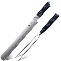 FINTISO front package showing the carving knife set and gift box benefit presentation
