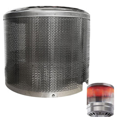 Firdnyohs front view emitter screen showing exact fit and durability