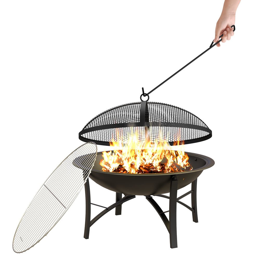 Fire Beauty close-up steel texture highlighting durable construction and heat resistance benefit