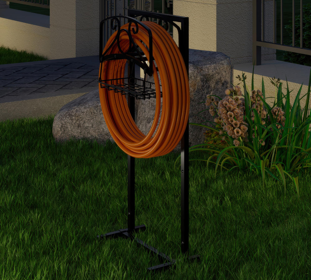 Fire Beauty metal finish and rustproof screws signaling outdoor durability