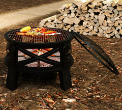 Fire Beauty spark screen detail blocking embers for safer family use