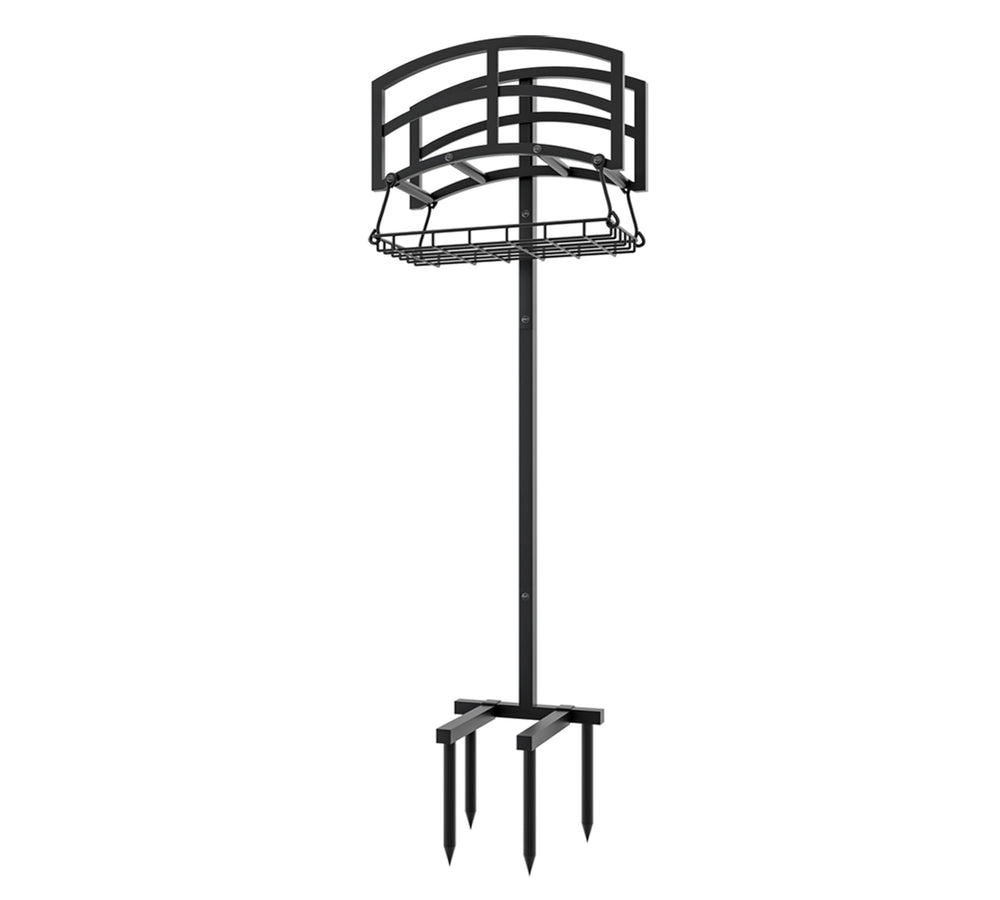 Fire Beauty textured finish on rack showing weatherproof appearance and durability
