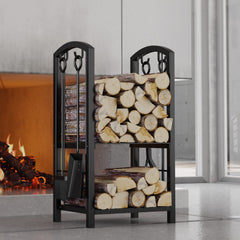 Fire Beauty closeup of four-piece toolset highlighting secure hooks and safe handling