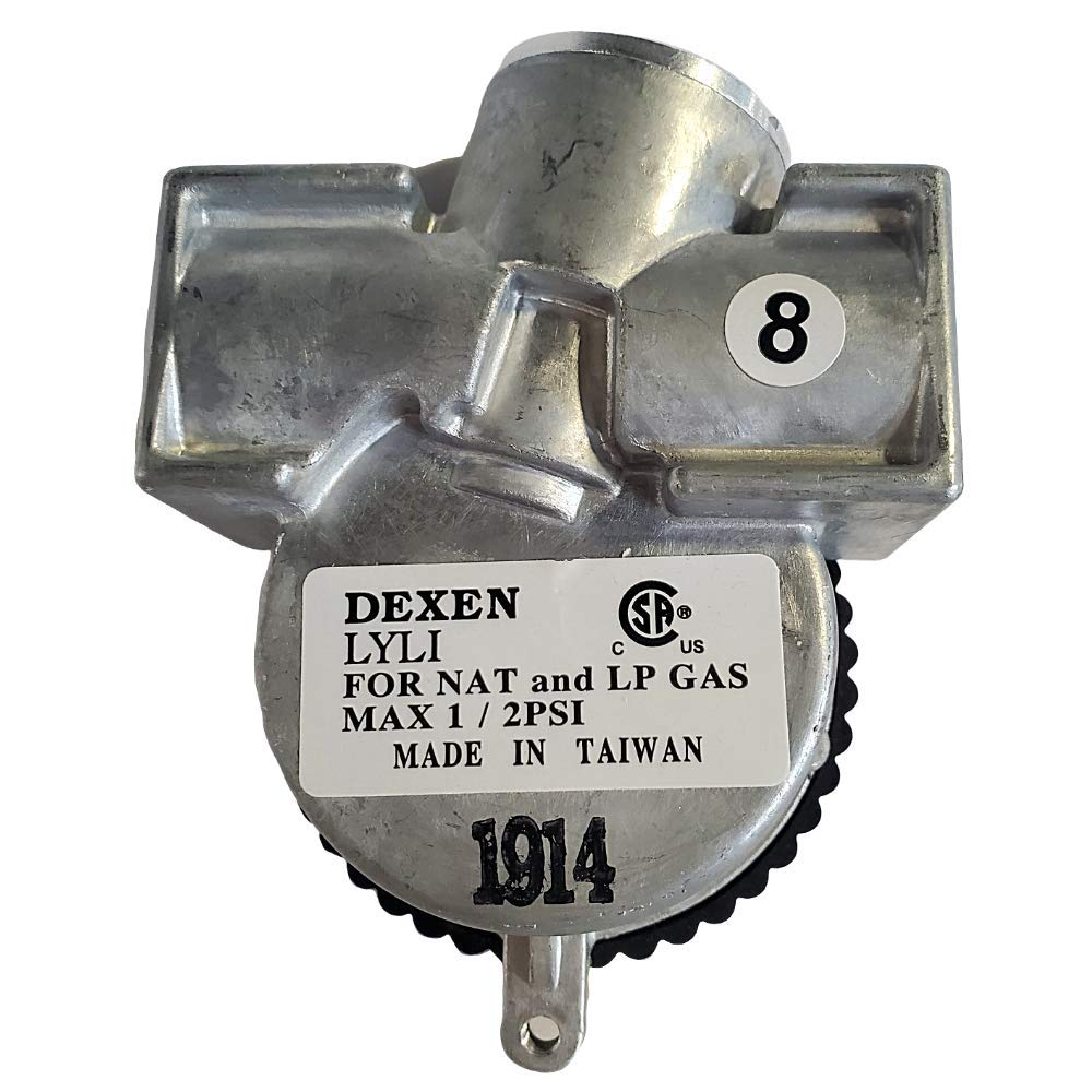 Fire Magic close-up of threaded connection demonstrating secure fitting for leak prevention