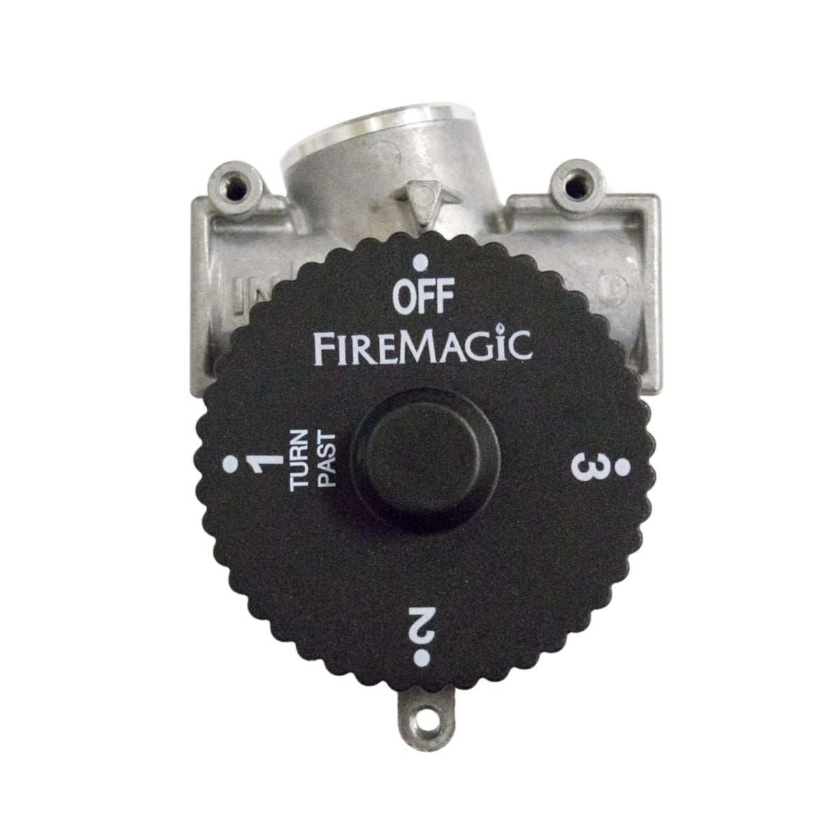 Fire Magic timer front view showing compact housing and secure mount for safety
