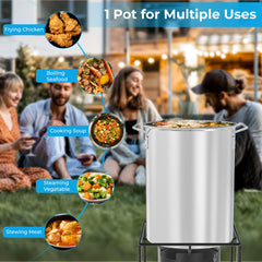 FIRE RIOT lid and integrated thermometer closeup for precise temperature control benefit