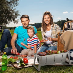 Fire Sense folded inside carry bag for compact transport and storage