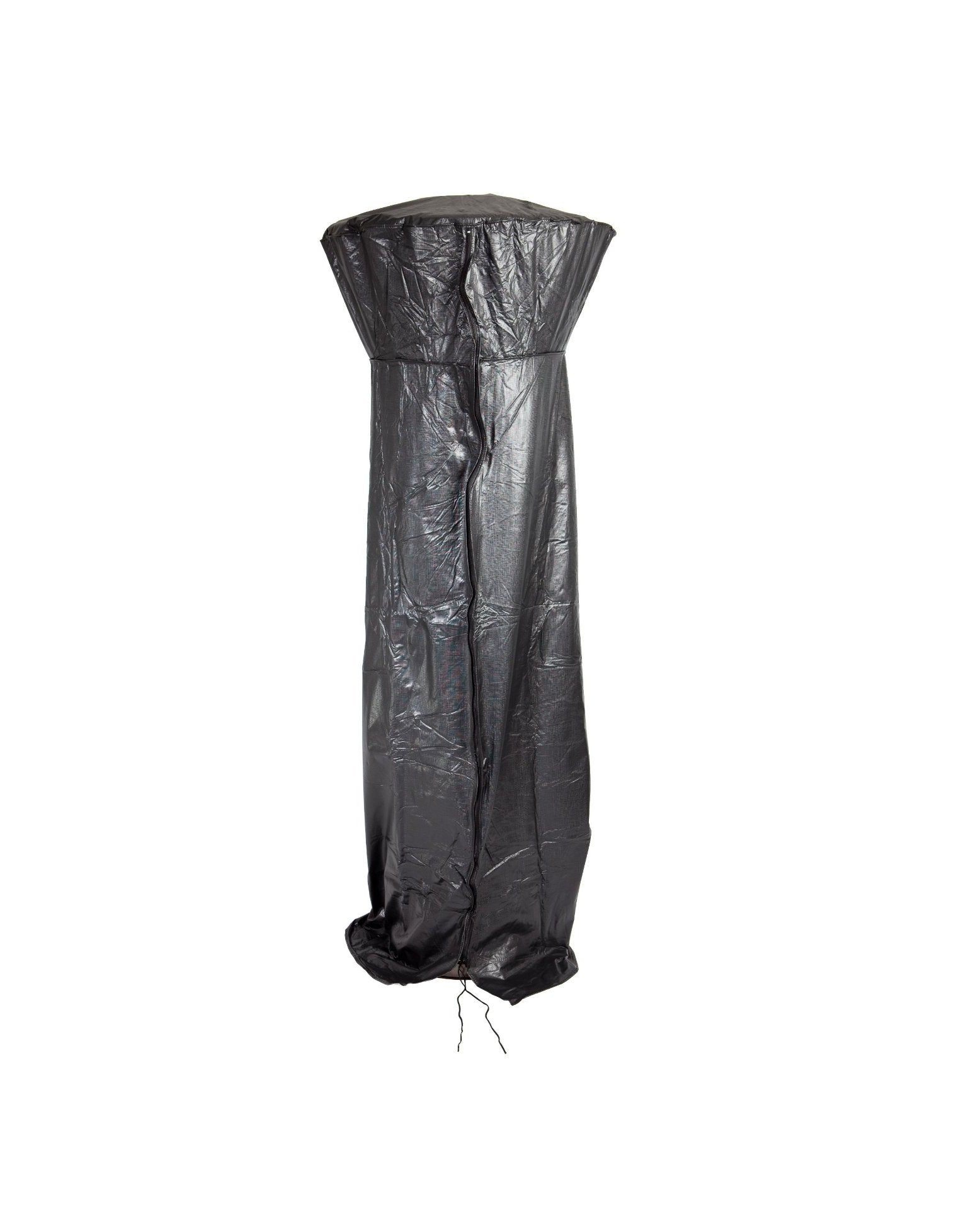Fire Sense front view of full-length cover protecting an outdoor patio heater for long-term protection