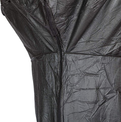 Fire Sense zipper and fabric tie detail for secure closure and wind-resistant fit