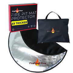 Fireproof Pros front view of 36-inch protector showing full coverage benefit