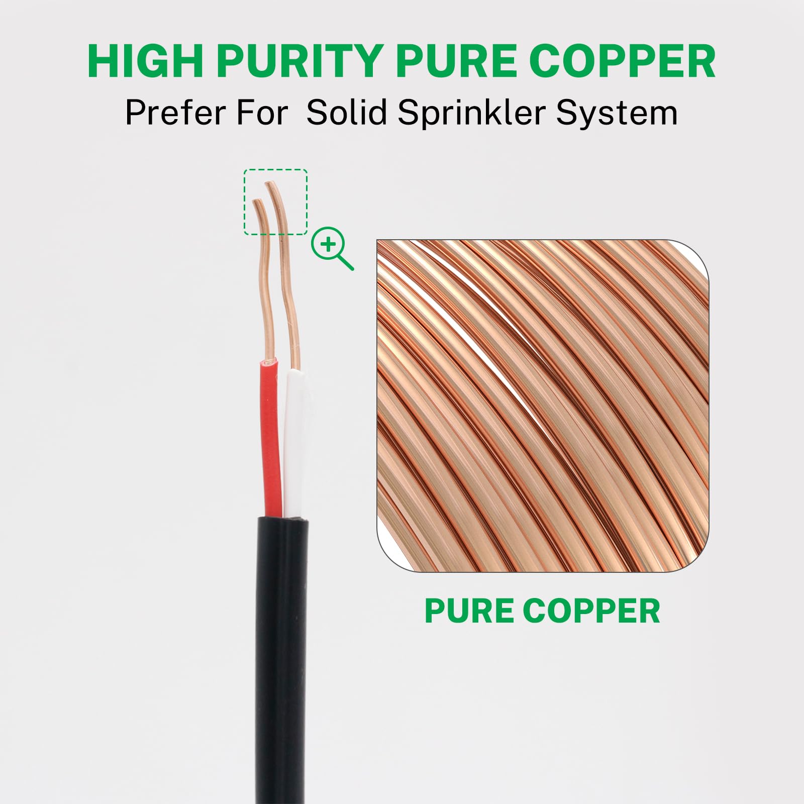 FIRMERST splice detail with waterproof connector showing secure outdoor sealing