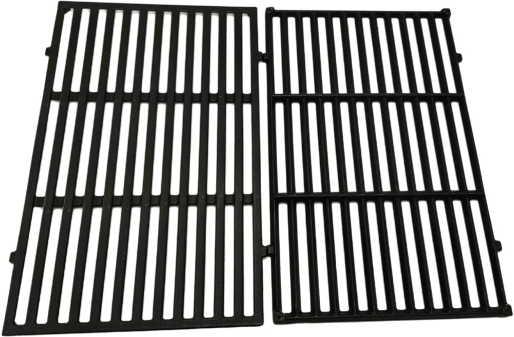 Firsgrill front view of two replacement grates showing durable bars and fit
