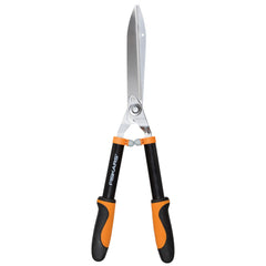 Fiskars 23-inch shears front view showing full length and balance for precise trimming