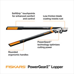 Fiskars blade close-up with low-friction coating for smoother cuts