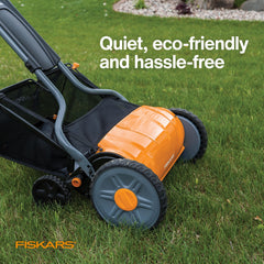 Fiskars close-up of precision-ground steel blades highlighting StaySharp durability and cleaner cuts