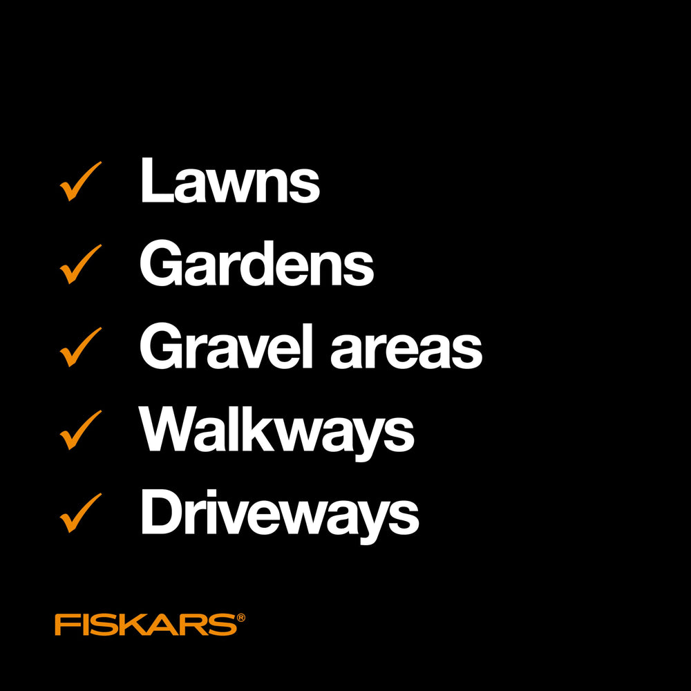 Fiskars clean claws after eject showing effortless debris removal benefit