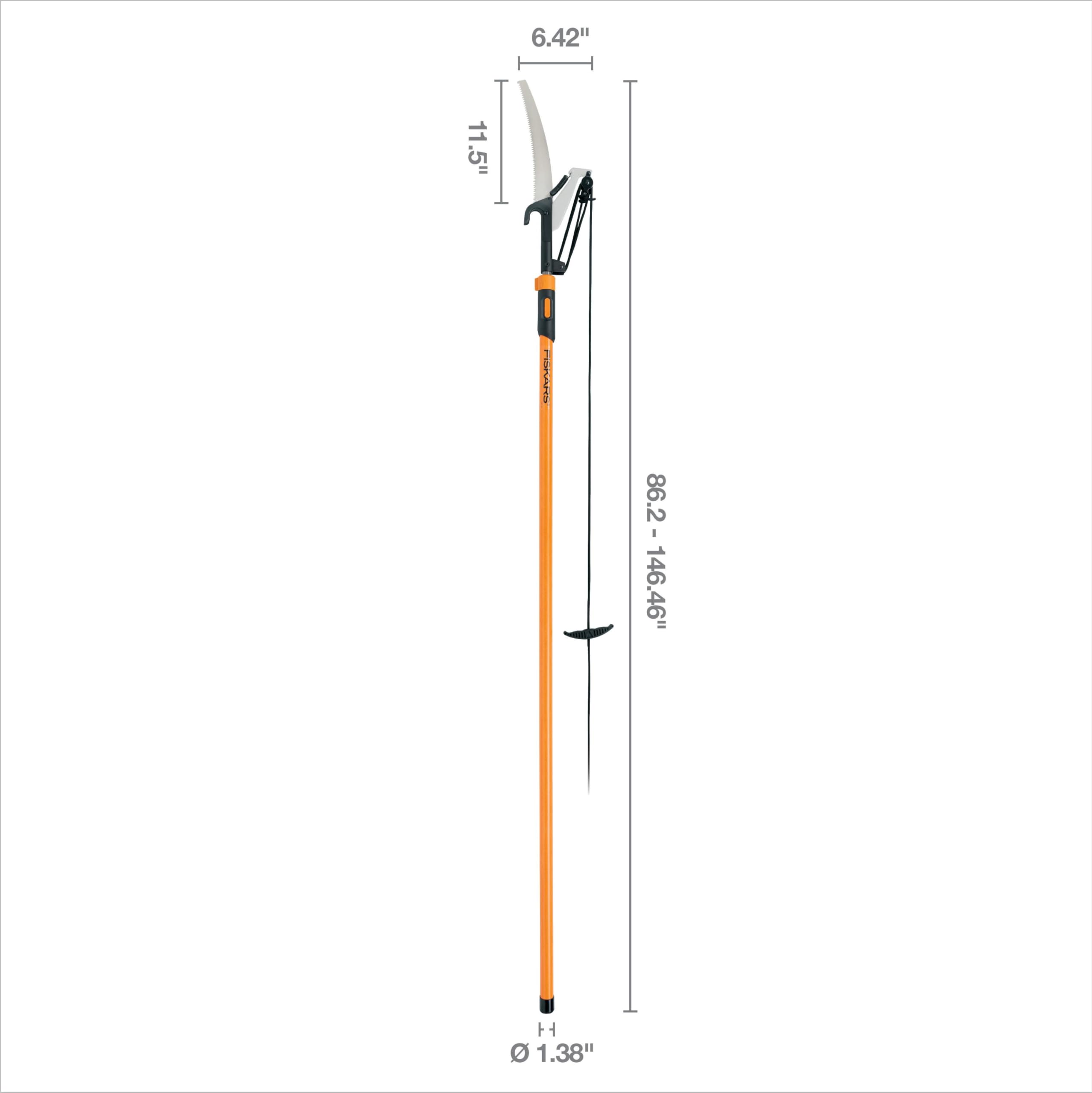 Fiskars primer plano de la hoja de podador para cortes precisos