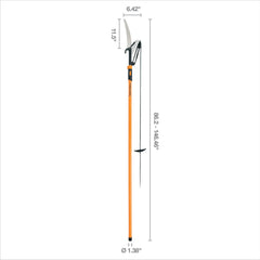Fiskars primer plano de la hoja de podador para cortes precisos