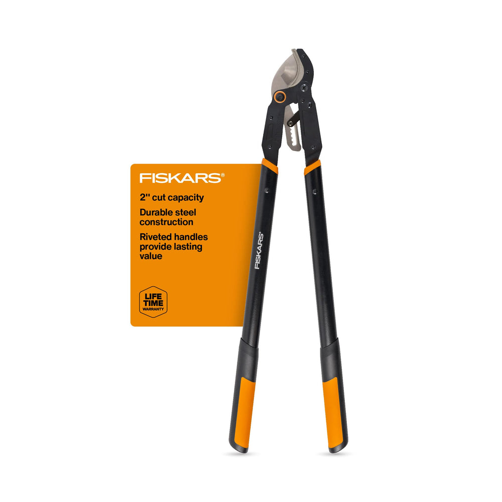 Fiskars front view showing loppers and packaging for easy identification and purchase