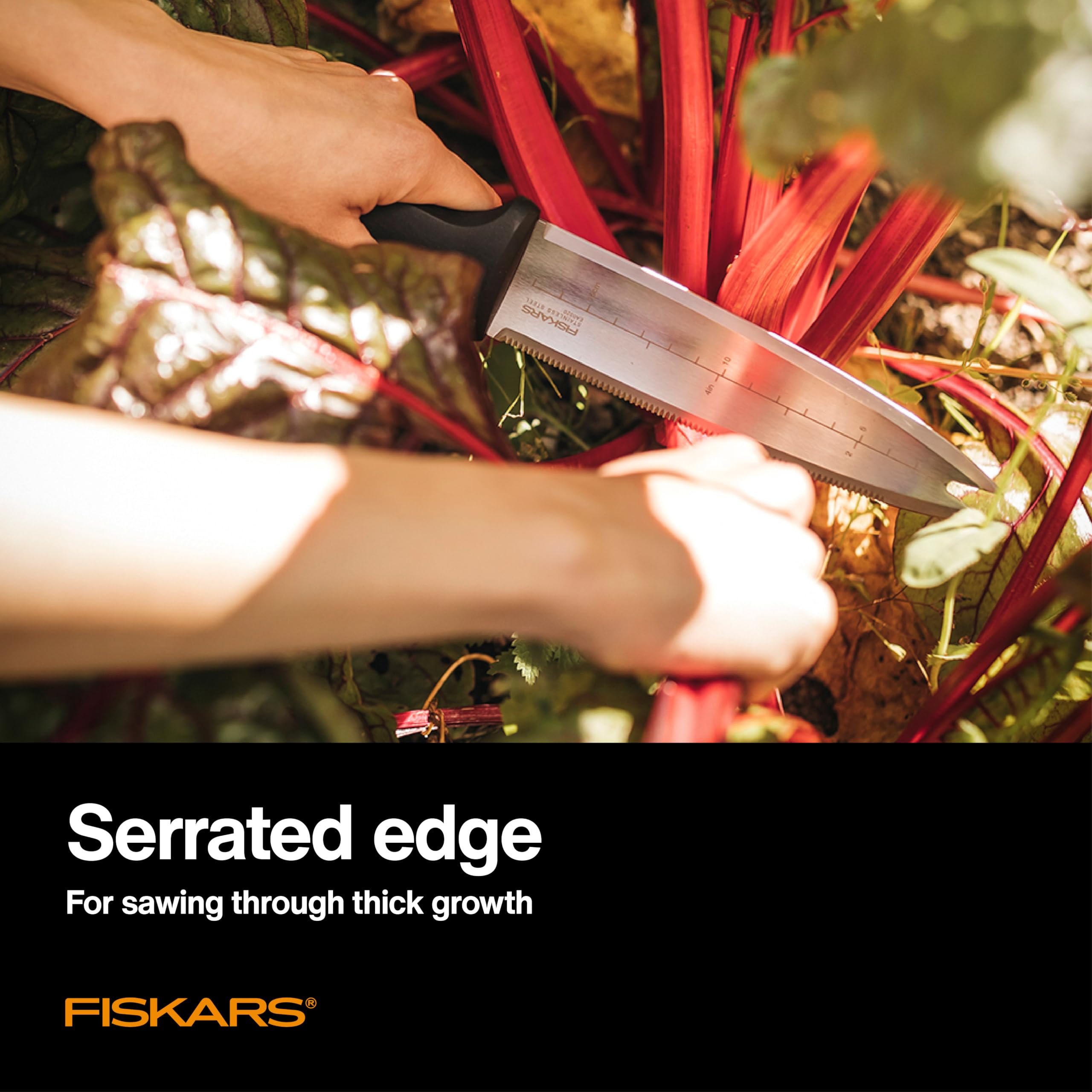 Fiskars SoftGrip handle photo displaying comfort and secure control
