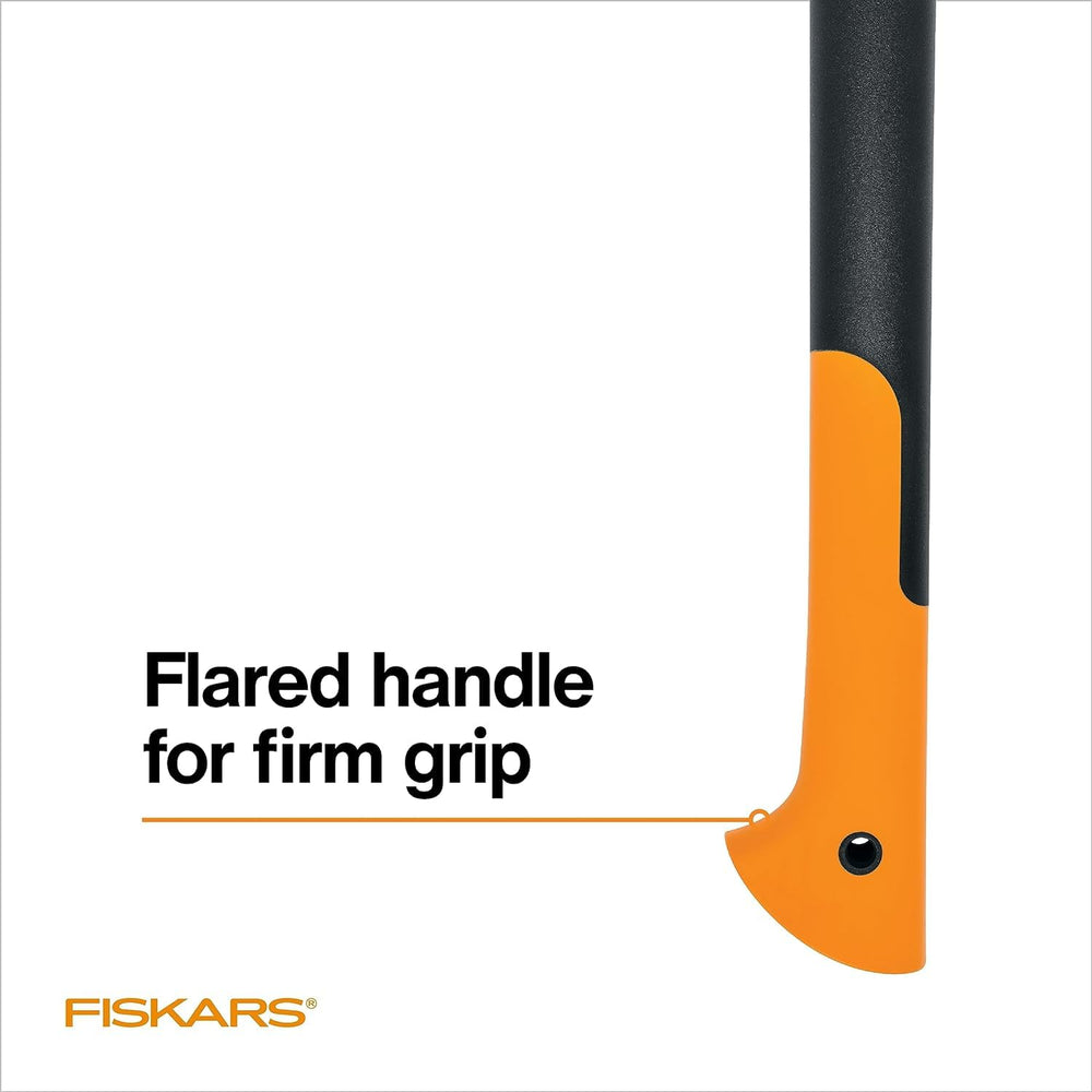 Fiskars Hookaroon with protective sheath attached for safe transport and storage