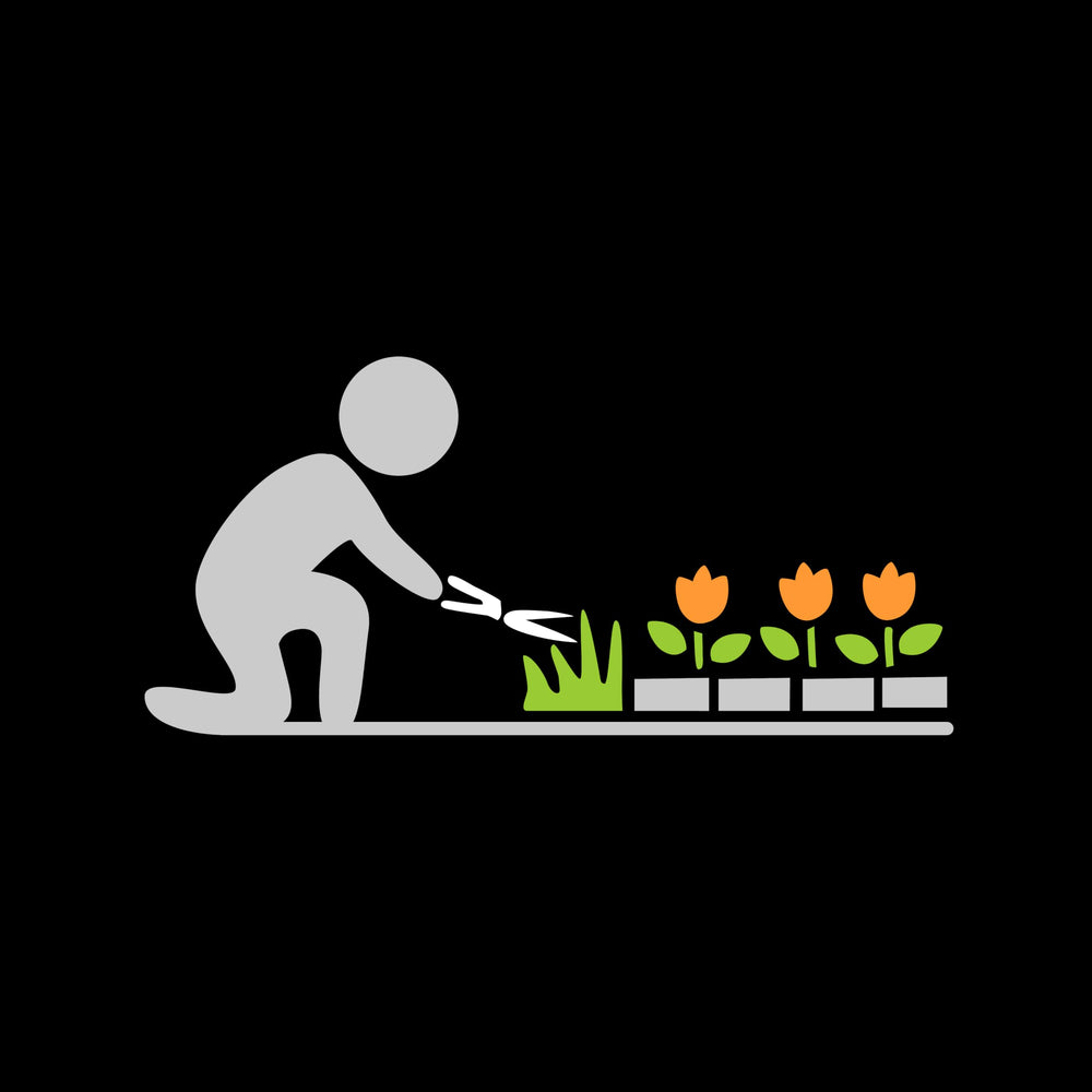 Fiskars shears placed in a garden setting showing professional trimming benefit