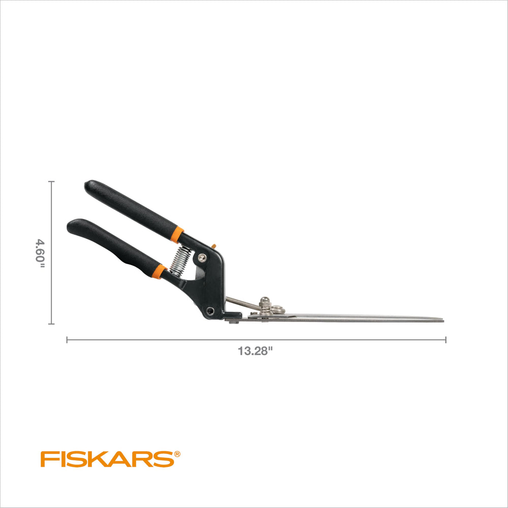 Fiskars shears with safety lock engaged showing safe transport benefit