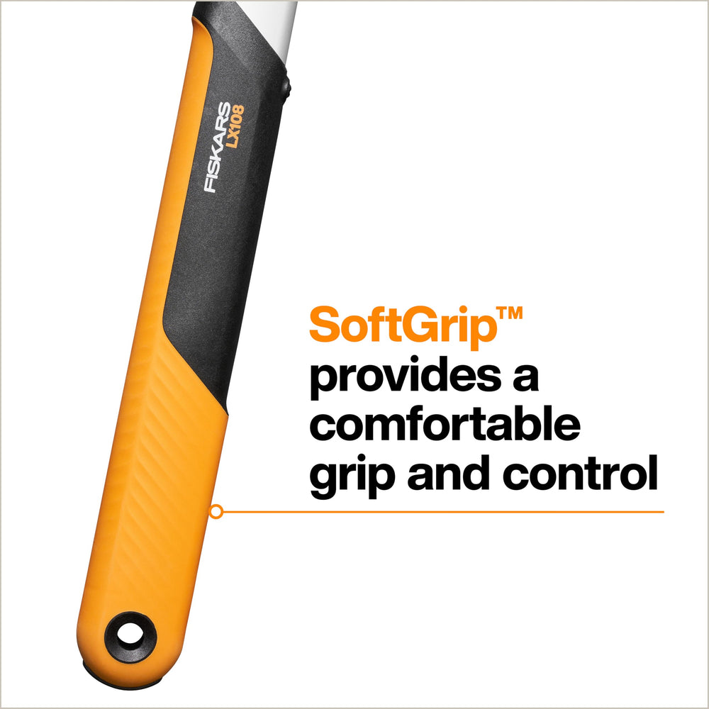 Fiskars loppers in garden trimming shrubs for practical use