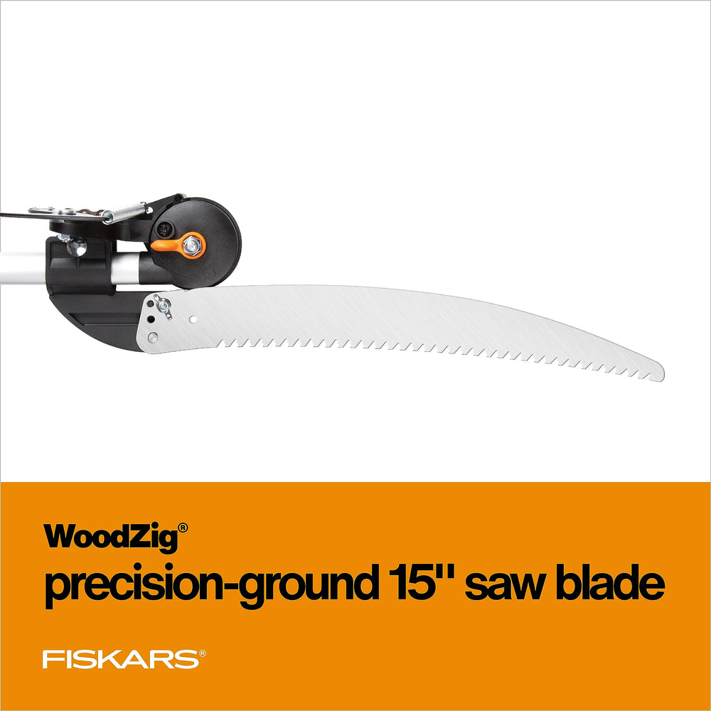 Fiskars pruner stored in garage highlighting compact, easy storage