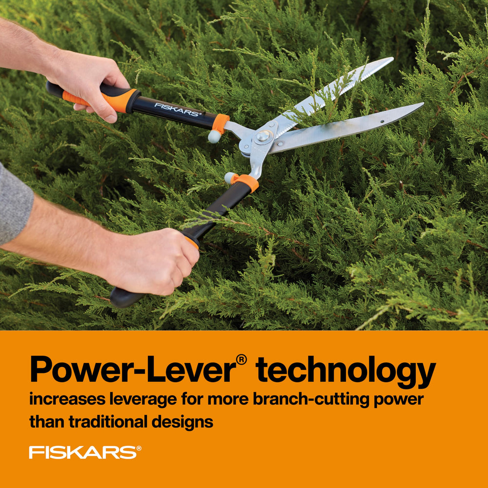 Fiskars SoftGrip handle detail offering comfortable grip and better control
