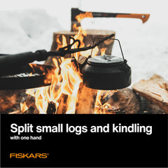 Fiskars X11 head-handle insert-mold connection demonstrating secure durability
