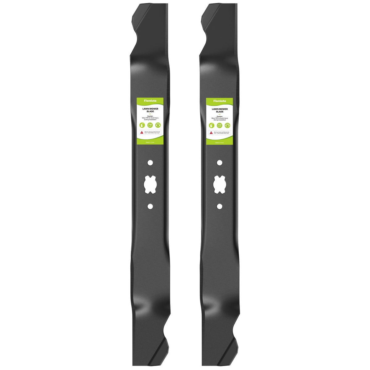 Fismiuta 21 inch blade front view showing shape and finish for reliable replacement