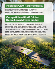 Fismiuta serrated edge close-up highlighting superior mulching performance