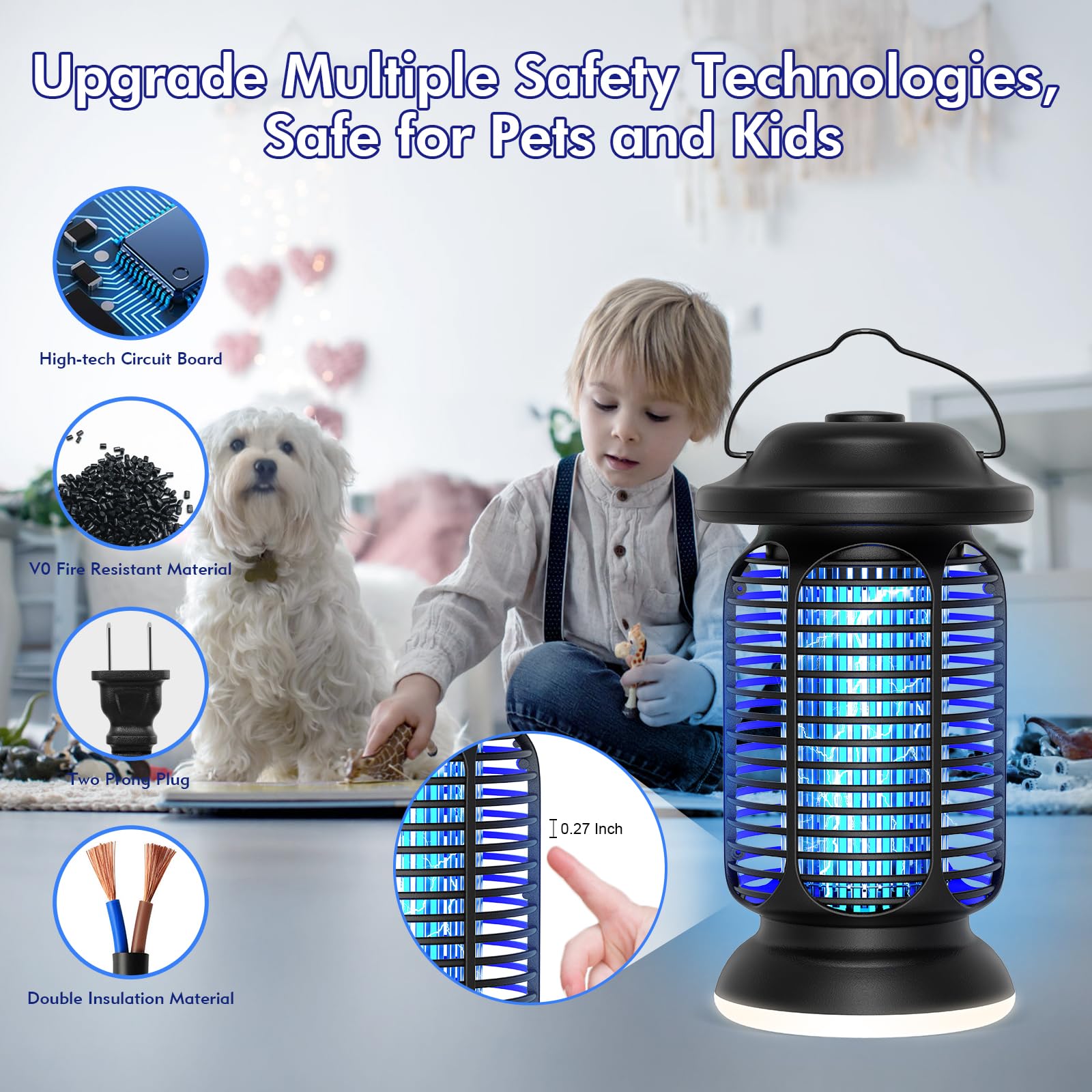 fiveye size and cord shown to illustrate 5.5ft cord convenience benefit