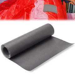 Fiwochic roll front view showing grey vinyl and dimensions for easy identification