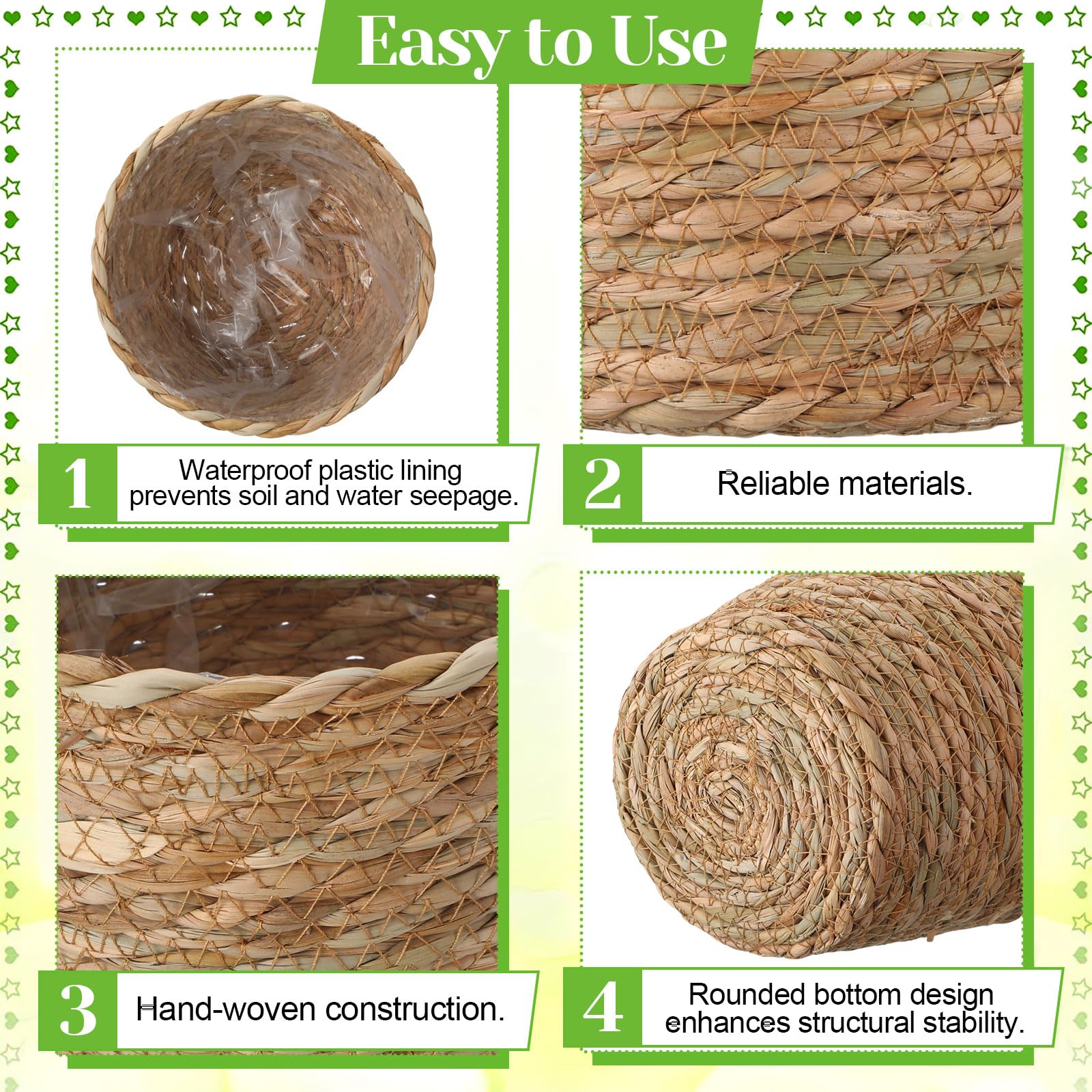 Fiwochic plastic liner detail protecting surfaces and preventing soil leakage