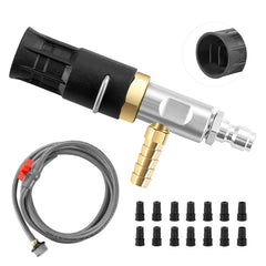 FIXFANS front view of nozzle showing full assembly and benefits