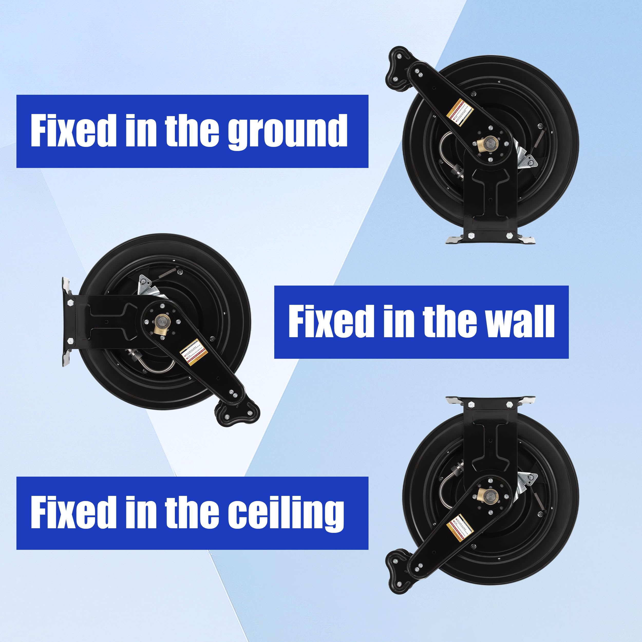 FIXFANS 4ft inlet hose and adapters included for straightforward hookup