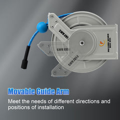 FIXFANS rubber hose texture detail showing durable material for hot water