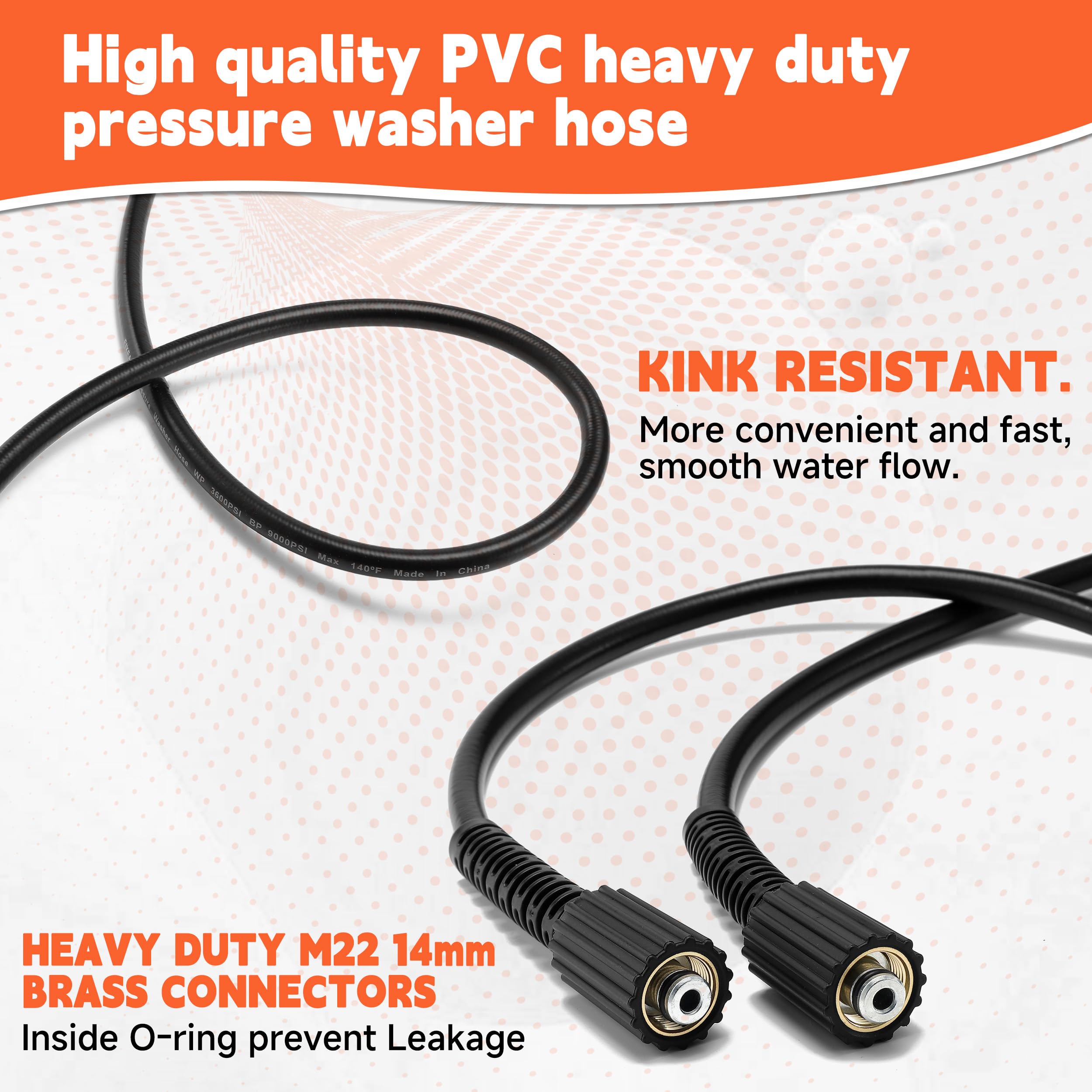 FIXFANS quick-connect plug ready for nozzles and foam cannons for versatility