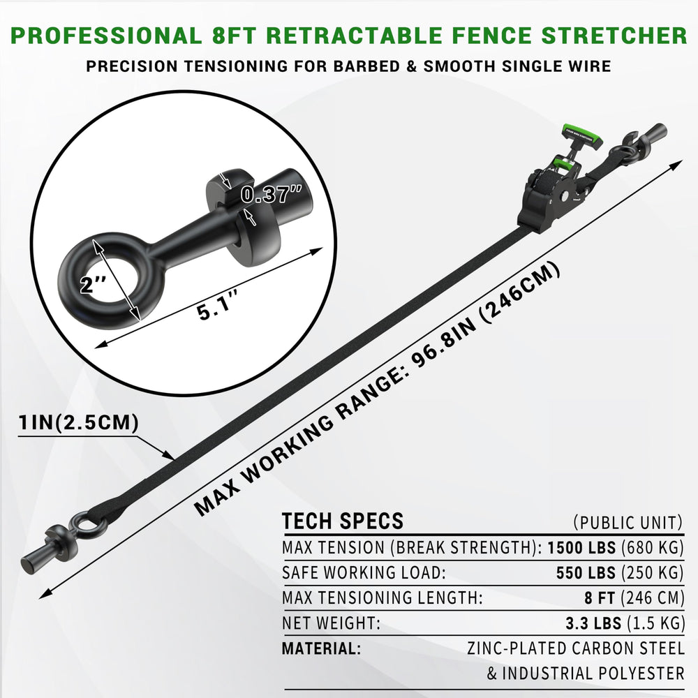 Fixum ratchet mechanism detail demonstrating controlled incremental tension