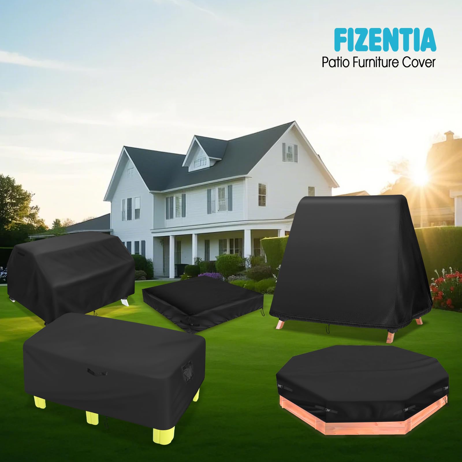 Fizentia label and reinforced seam detail showing strong construction